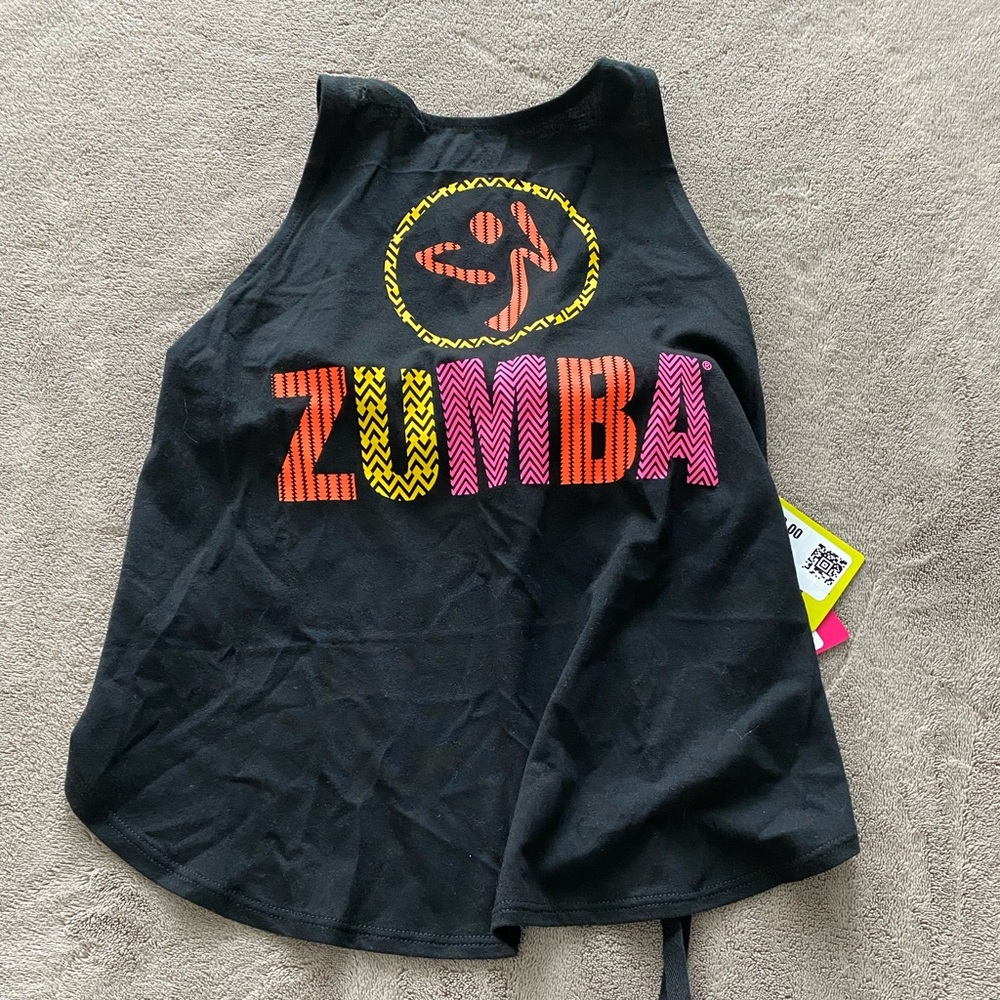 ZUMBA Lace Up Top Size XS